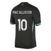 Fotbalový Dres Liverpool Mac Allister 10 Venkovní Dresy 2024-25